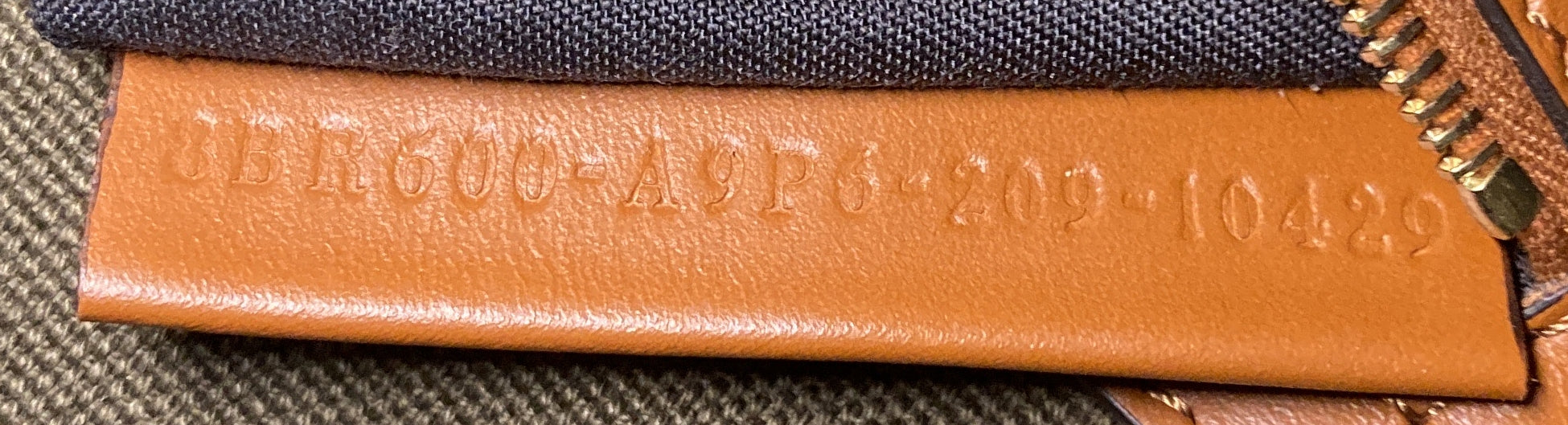 Baguette NM Bag Zucca Embroidered Canvas Medium