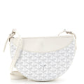 Hirondelle Shoulder Bag Coated Canvas and Leather