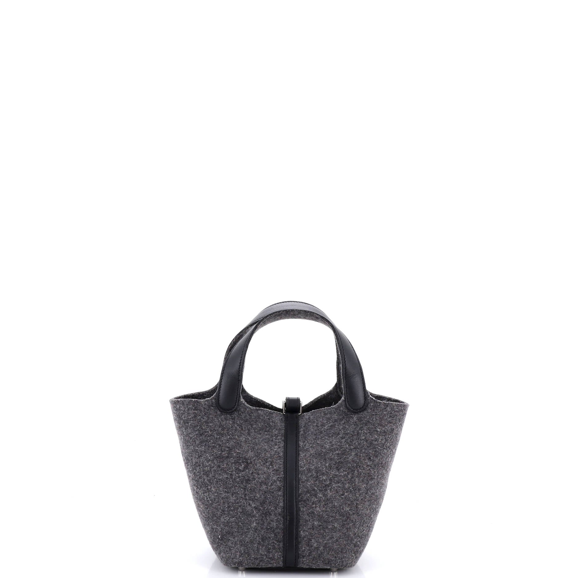 Picotin Lock Bag Felt with Leather PM