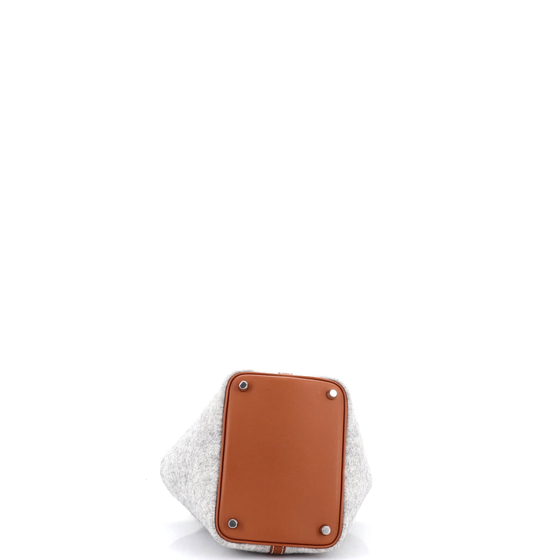 Picotin Lock Bag Felt with Leather PM