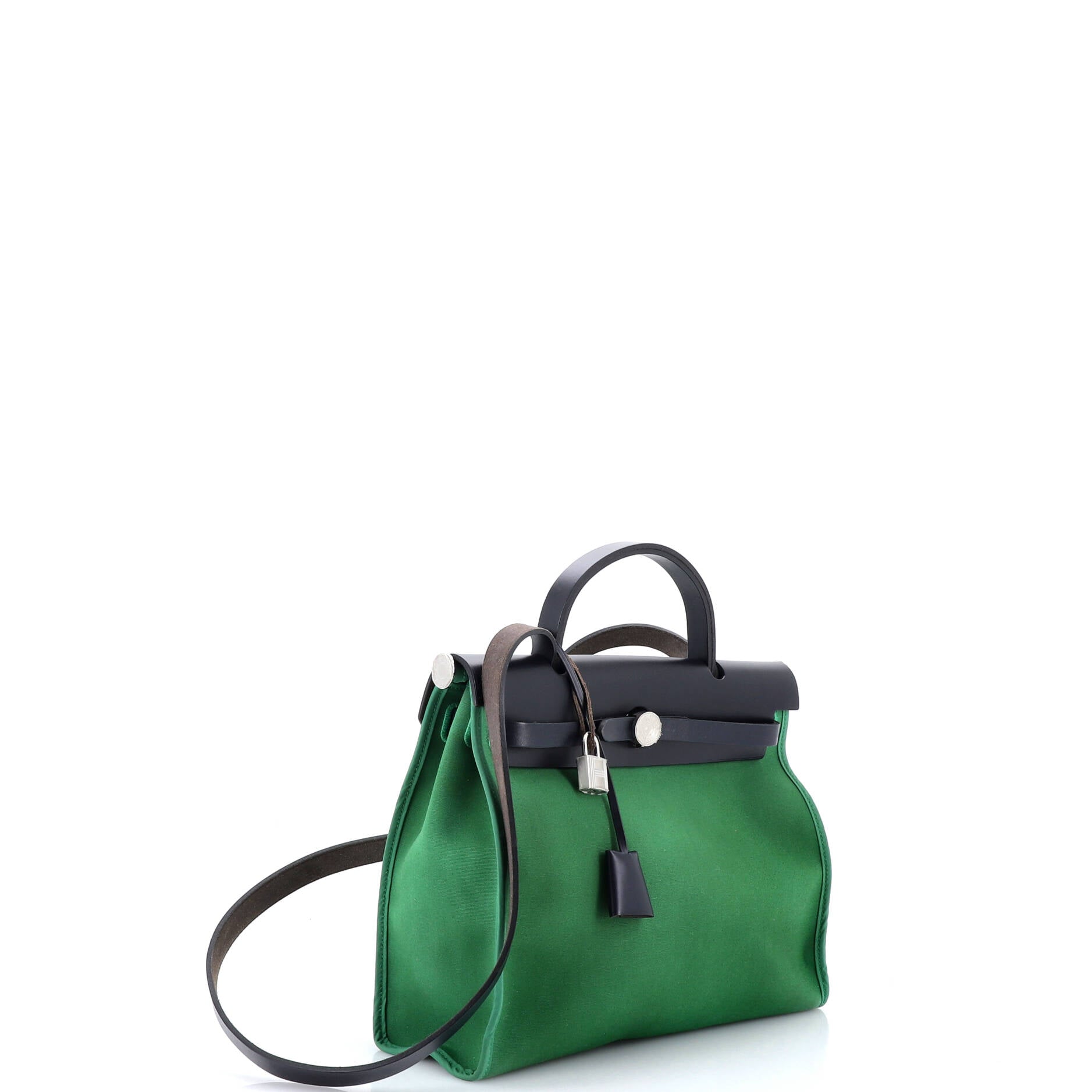 Herbag Zip Leather and Toile 31