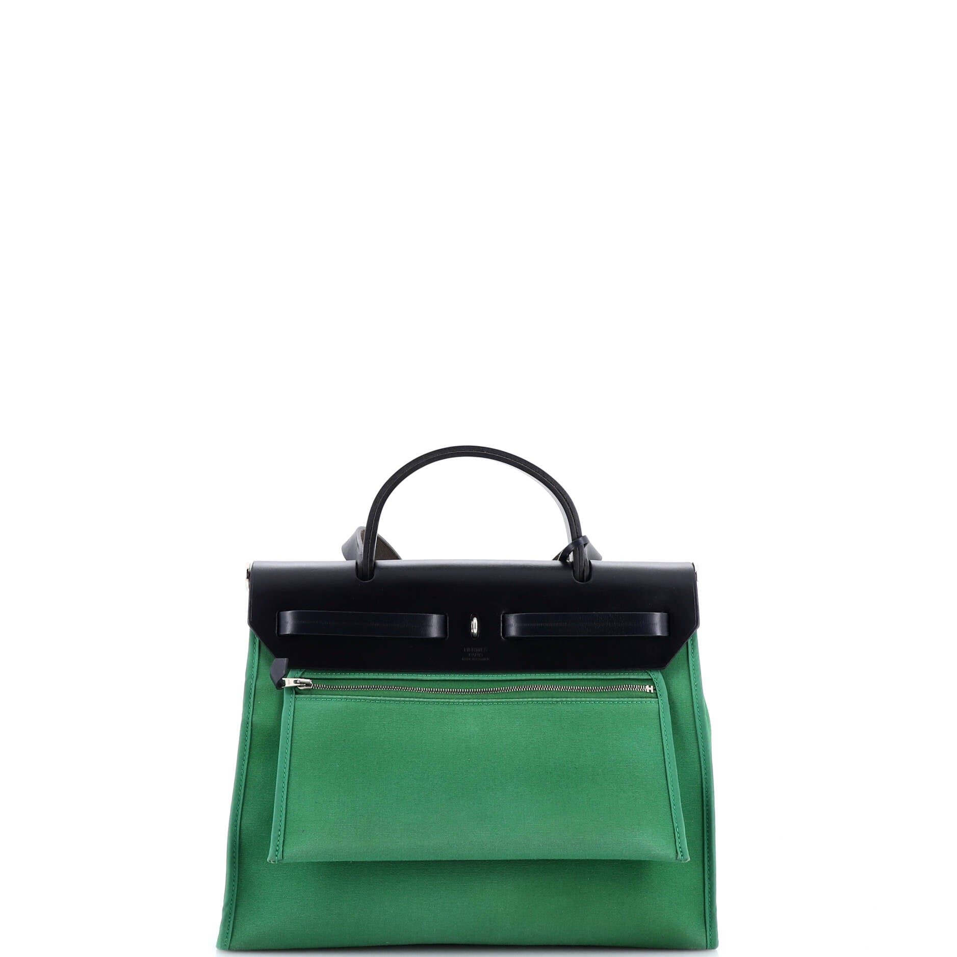 Herbag Zip Leather and Toile 31
