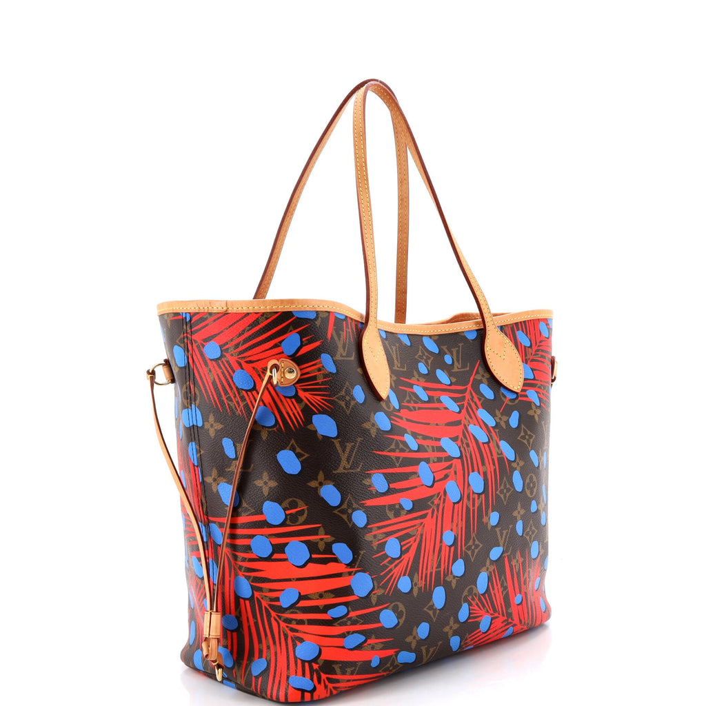 Neverfull NM Tote Limited Edition Monogram Jungle Dots MM