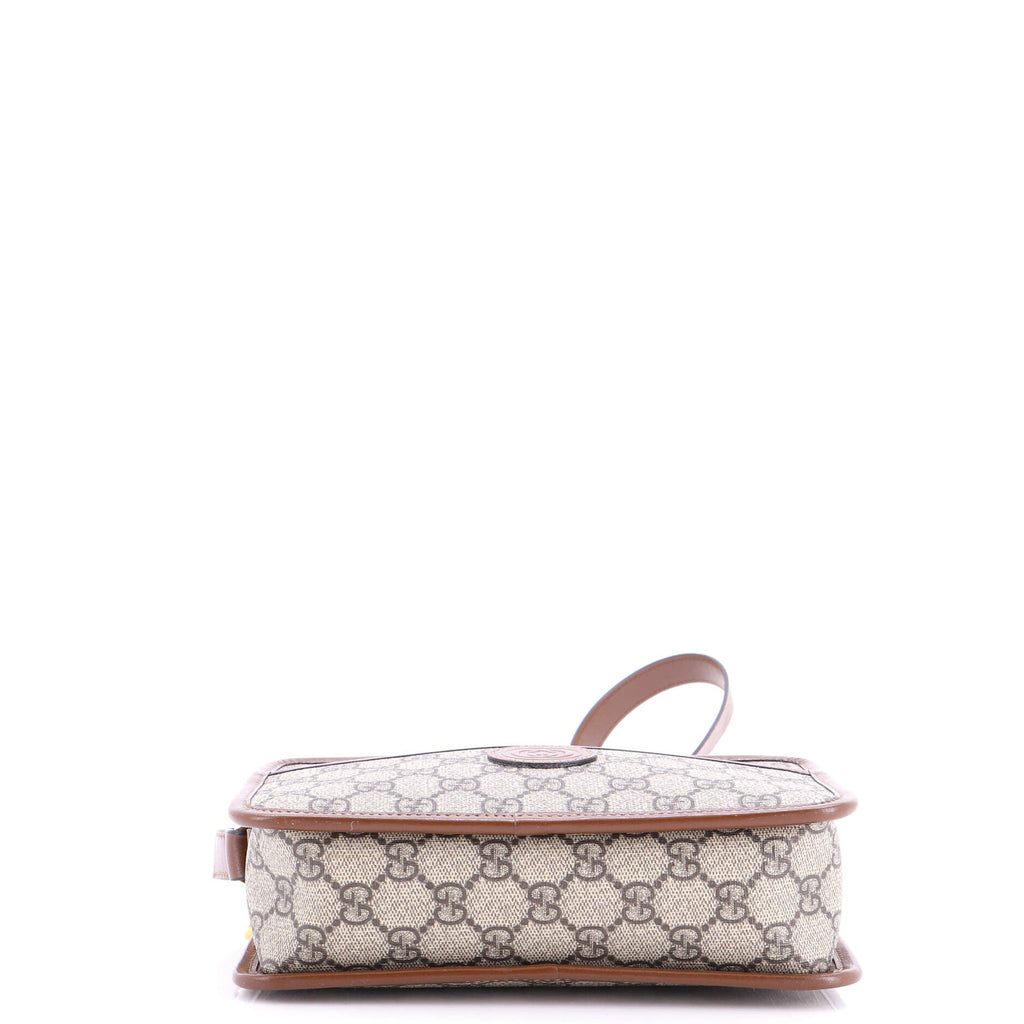 Interlocking G Patch Camera Bag GG Coated Canvas Mini