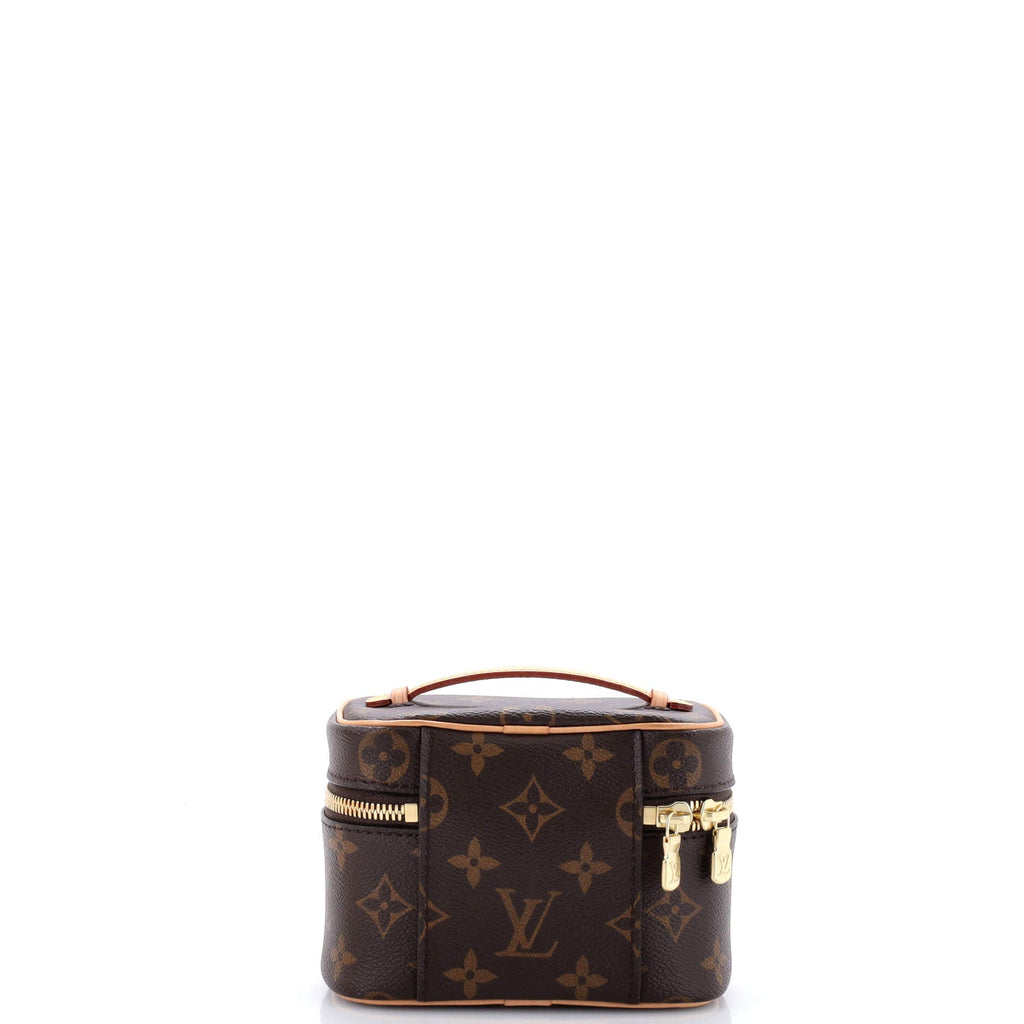 Nice Vanity Case Monogram Canvas Nano