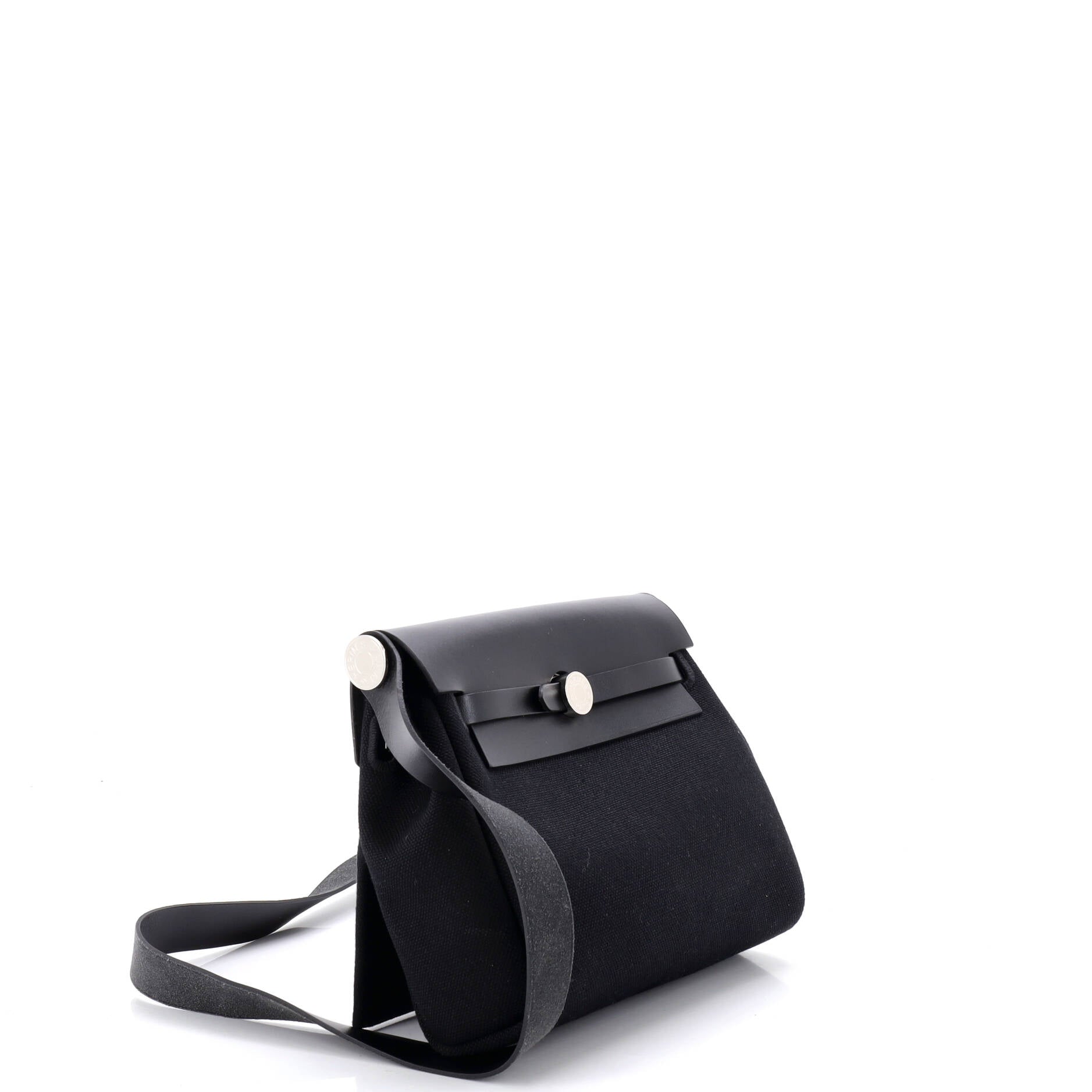 Herbag Zip Toile and Leather 20