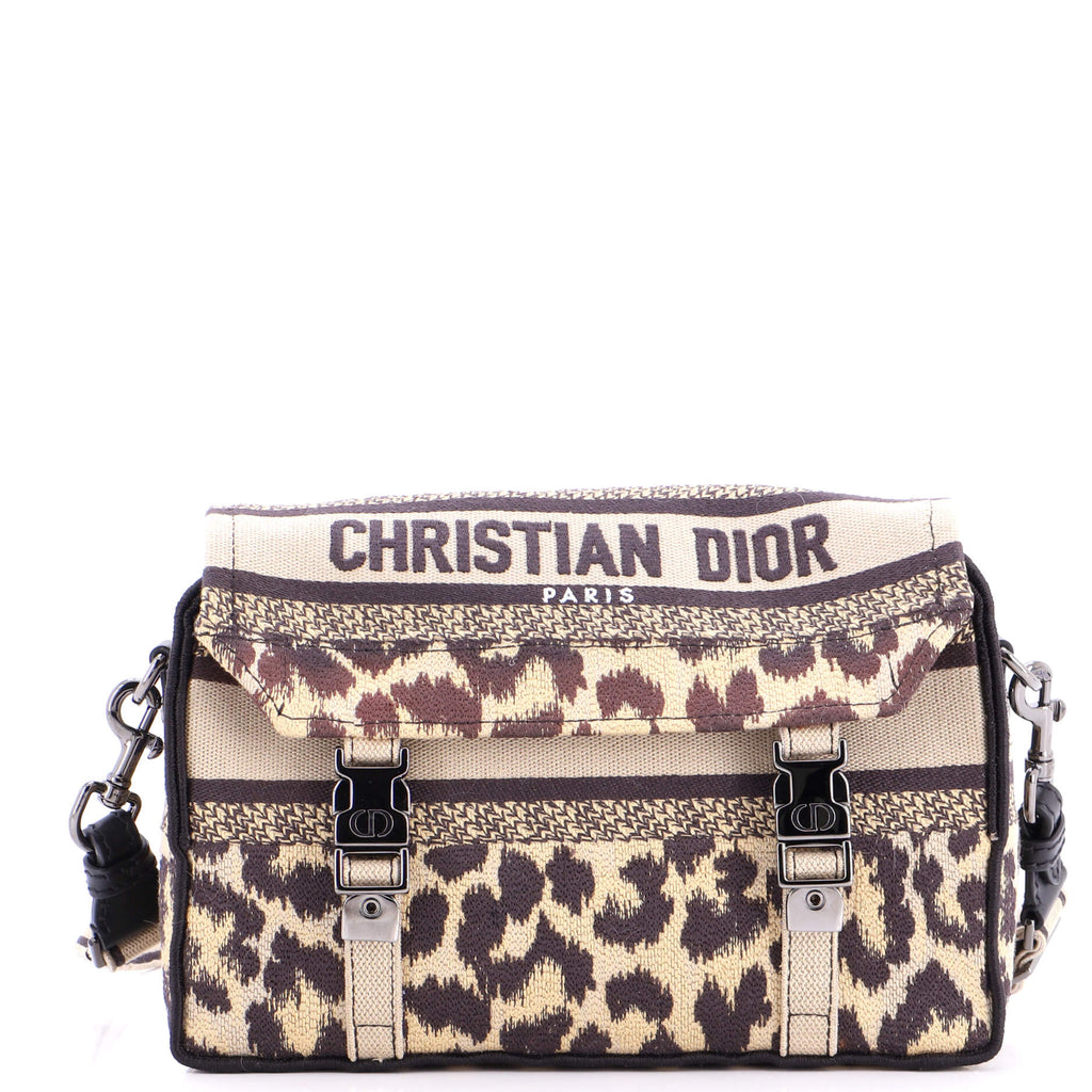 Diorcamp Messenger Bag Embroidered Canvas Small