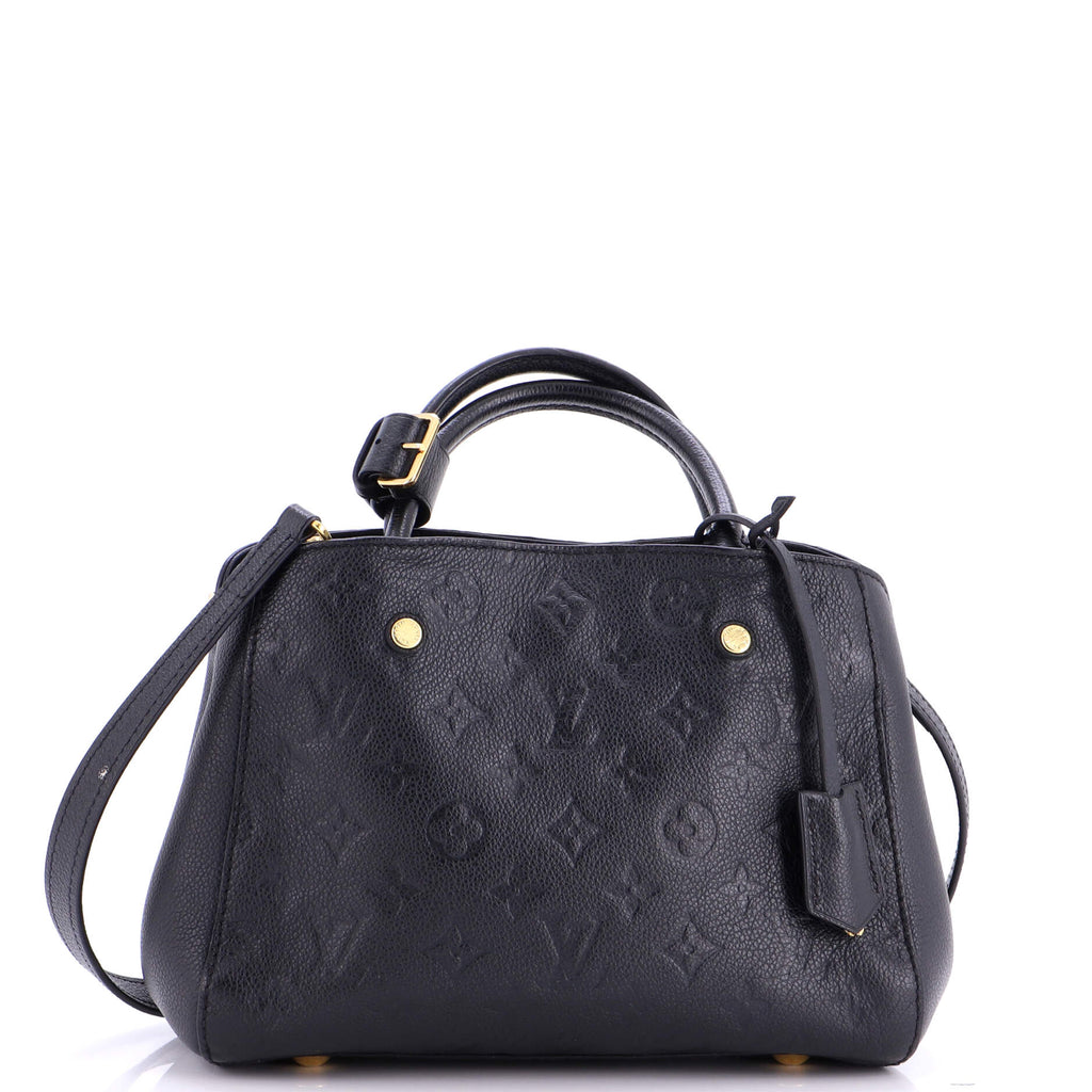 Montaigne Handbag Monogram Empreinte Leather BB