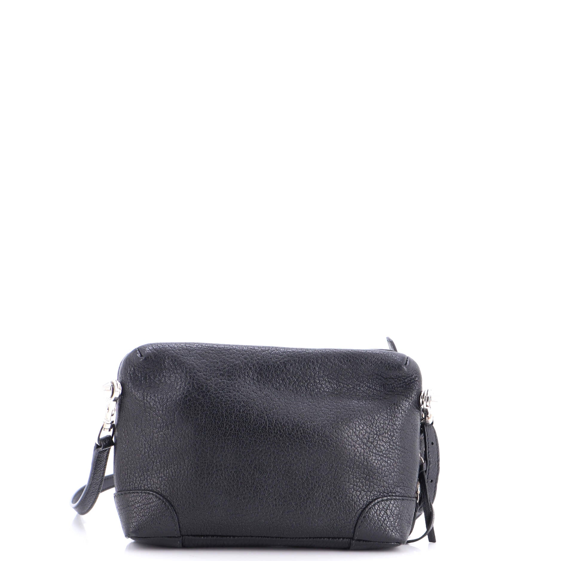 Classic Studs Chain Reporter Crossbody Bag Leather XS
