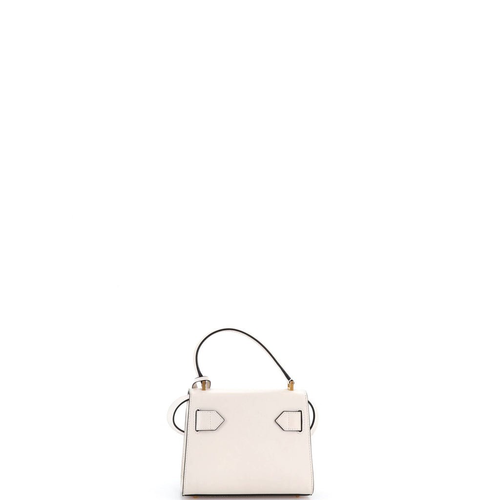 Icon Convertible Top Handle Bag Leather Mini