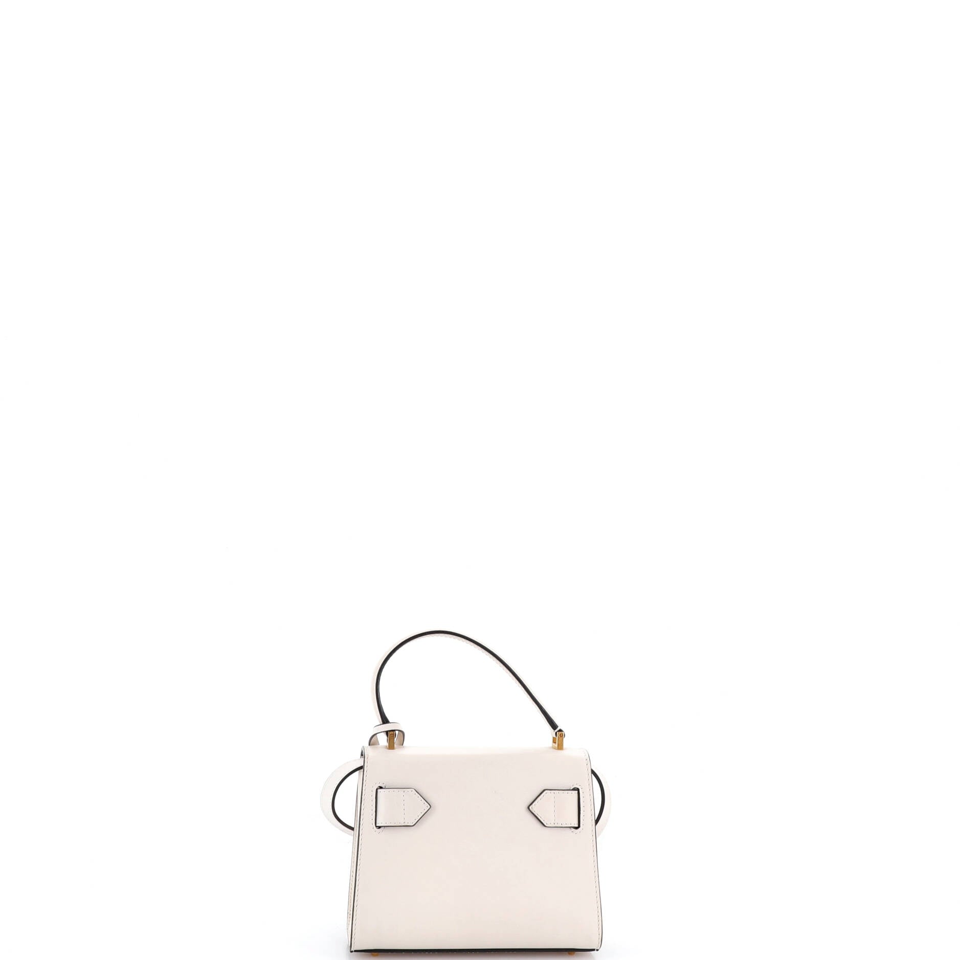 Icon Convertible Top Handle Bag Leather Mini