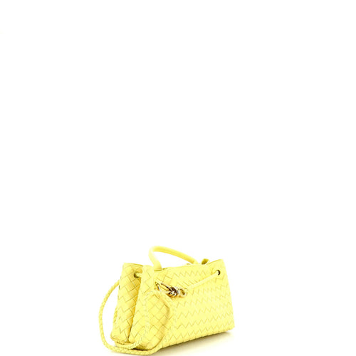 Andiamo East West Top Handle Bag Intrecciato Nappa Small