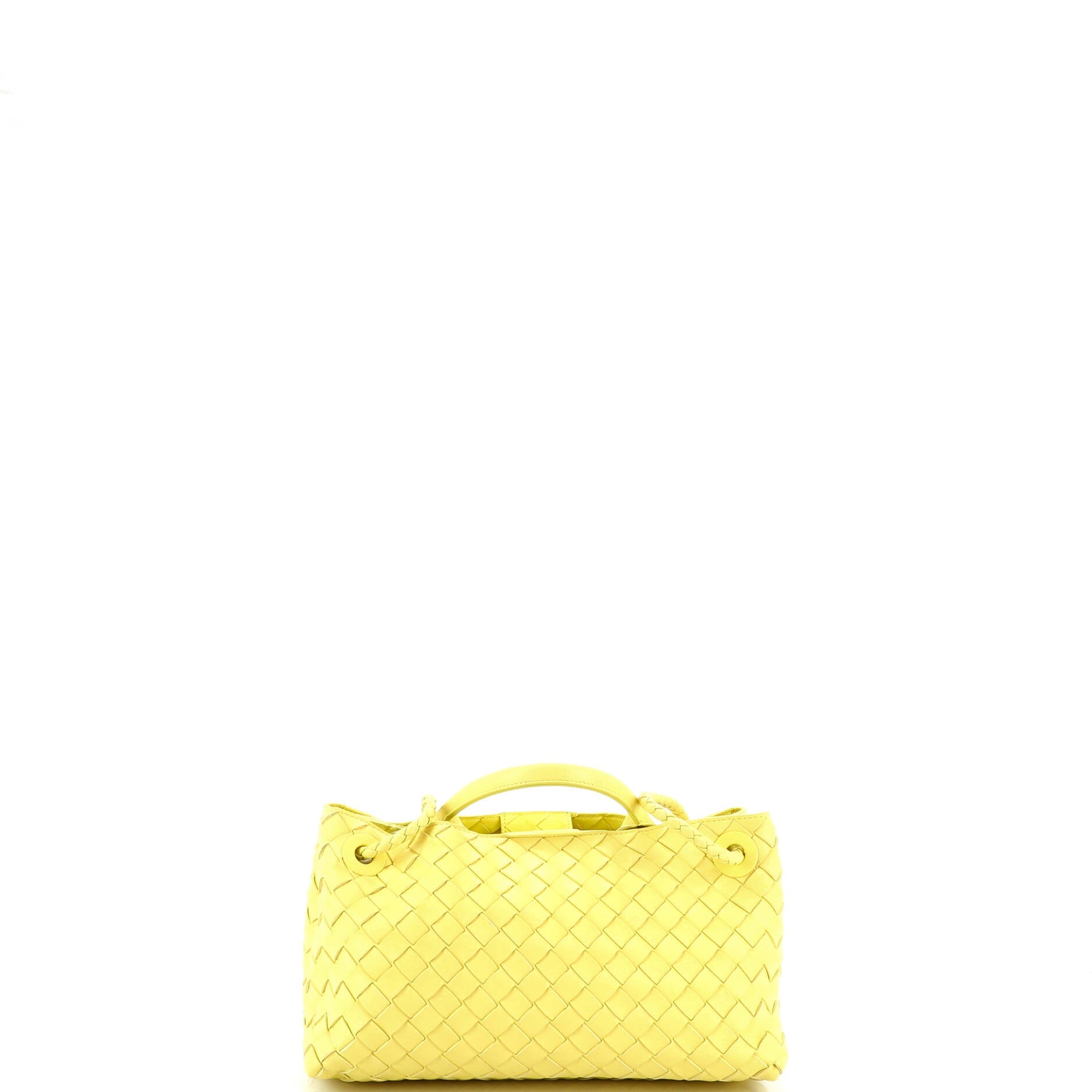 Andiamo East West Top Handle Bag Intrecciato Nappa Small