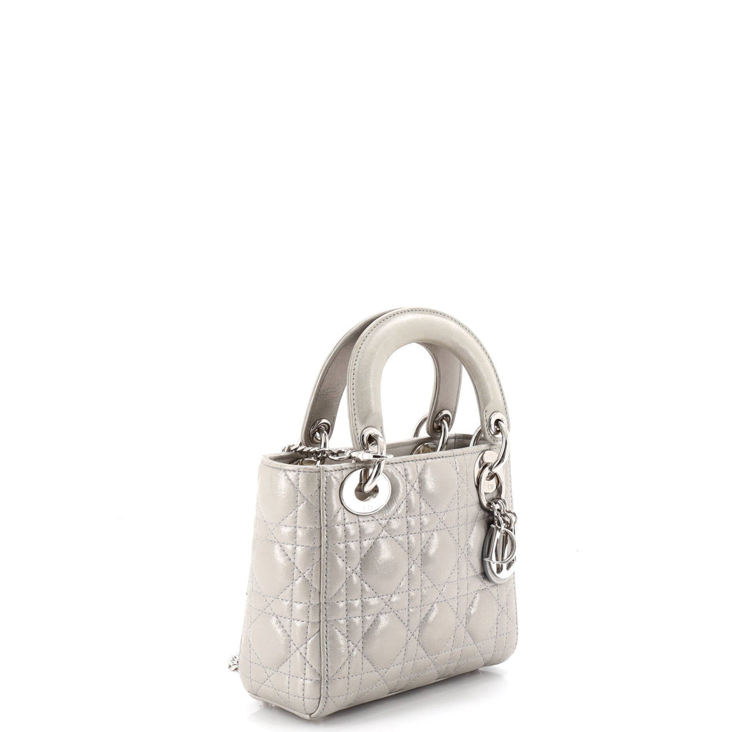 Lady Dior Chain Bag Cannage Quilt Lambskin Mini