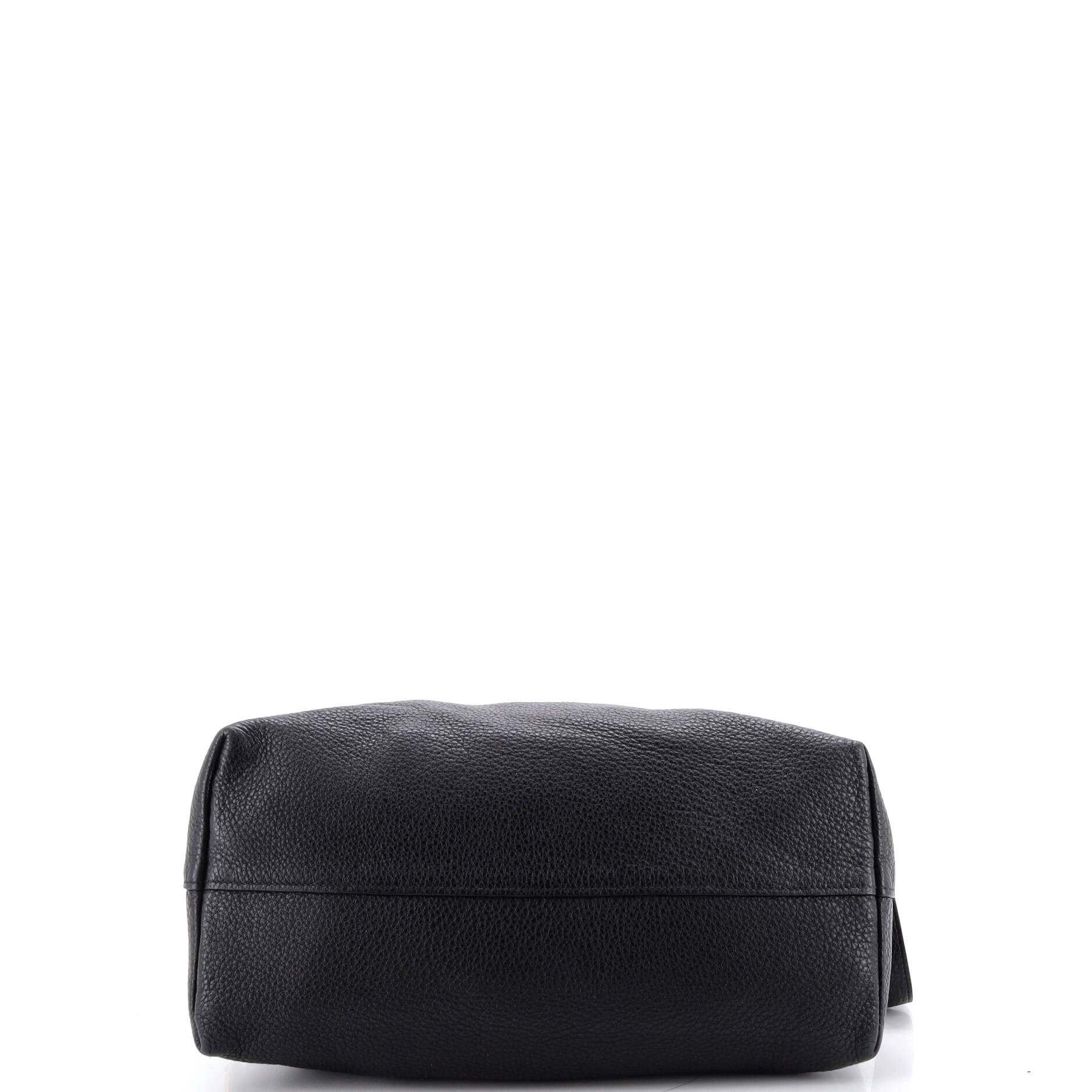 Dual Strap Zip Tote Vitello Daino Medium