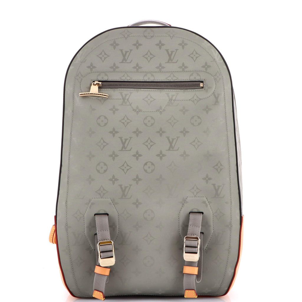 Backpack Limited Edition Titanium Monogram Canvas GM