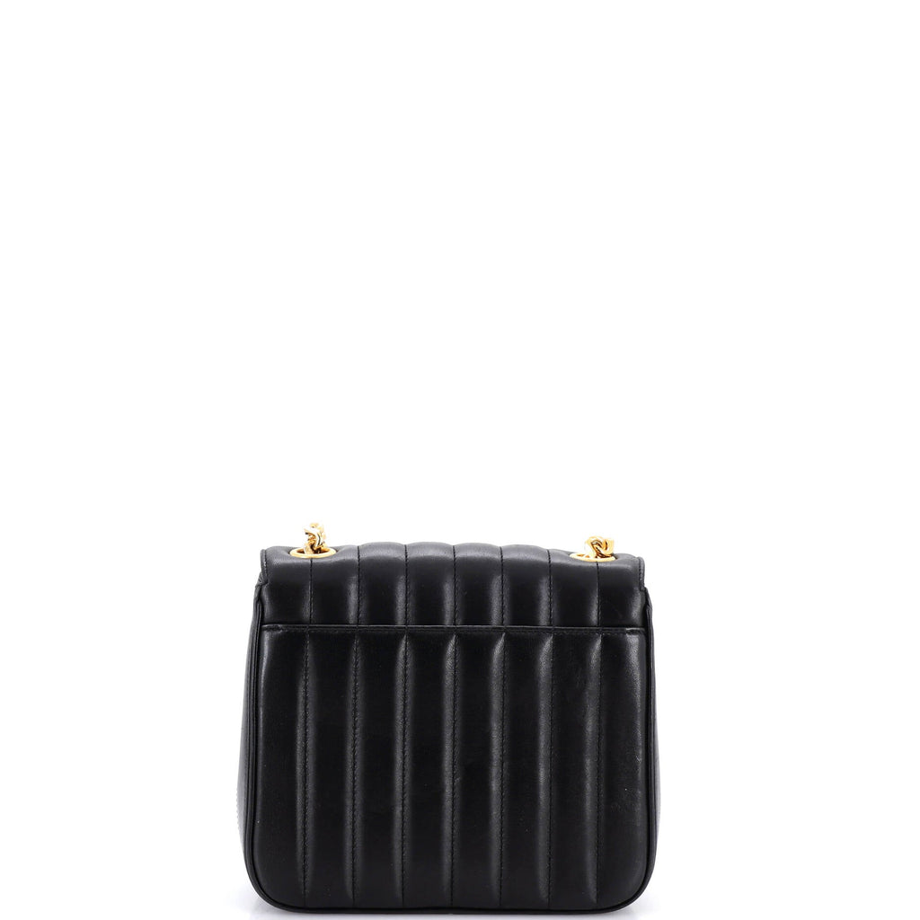 Vicky Crossbody Bag Vertical Quilted Leather Medium