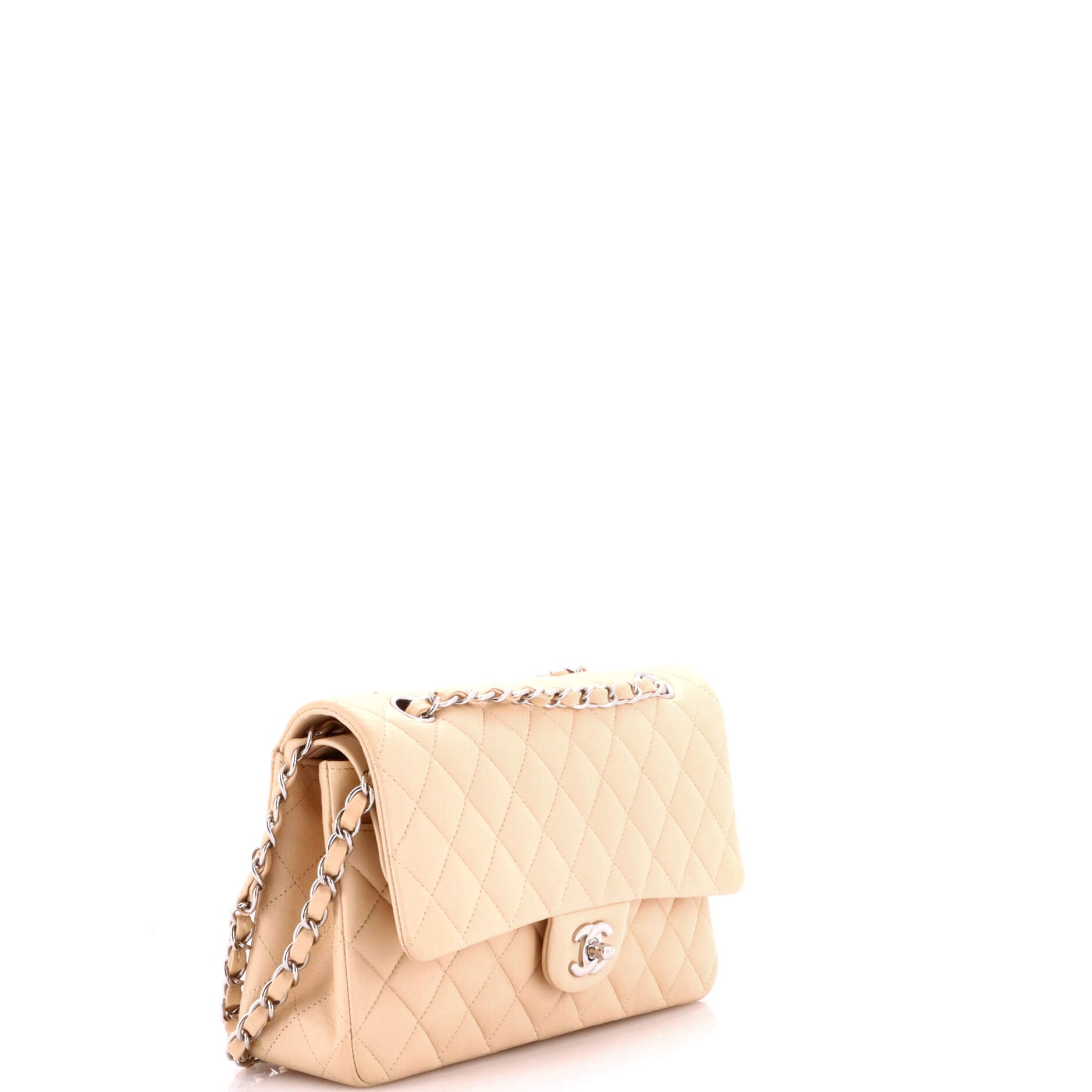Classic Double Flap Bag Quilted Lambskin Medium