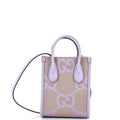 Vertical Tote Jumbo GG Canvas Mini