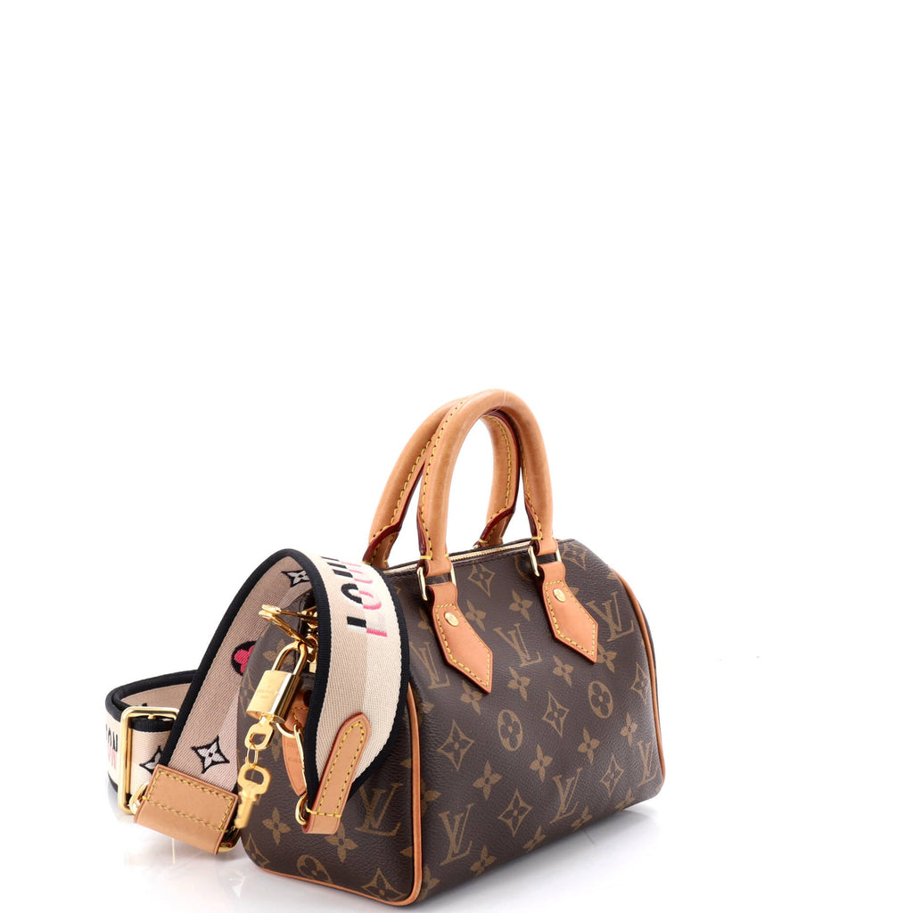 Speedy Bandouliere Bag Monogram Canvas 20