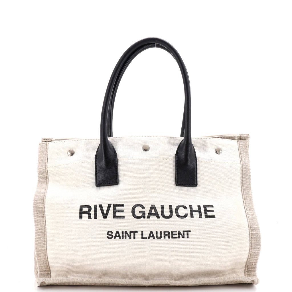 Rive Gauche Shopper Tote Canvas Small