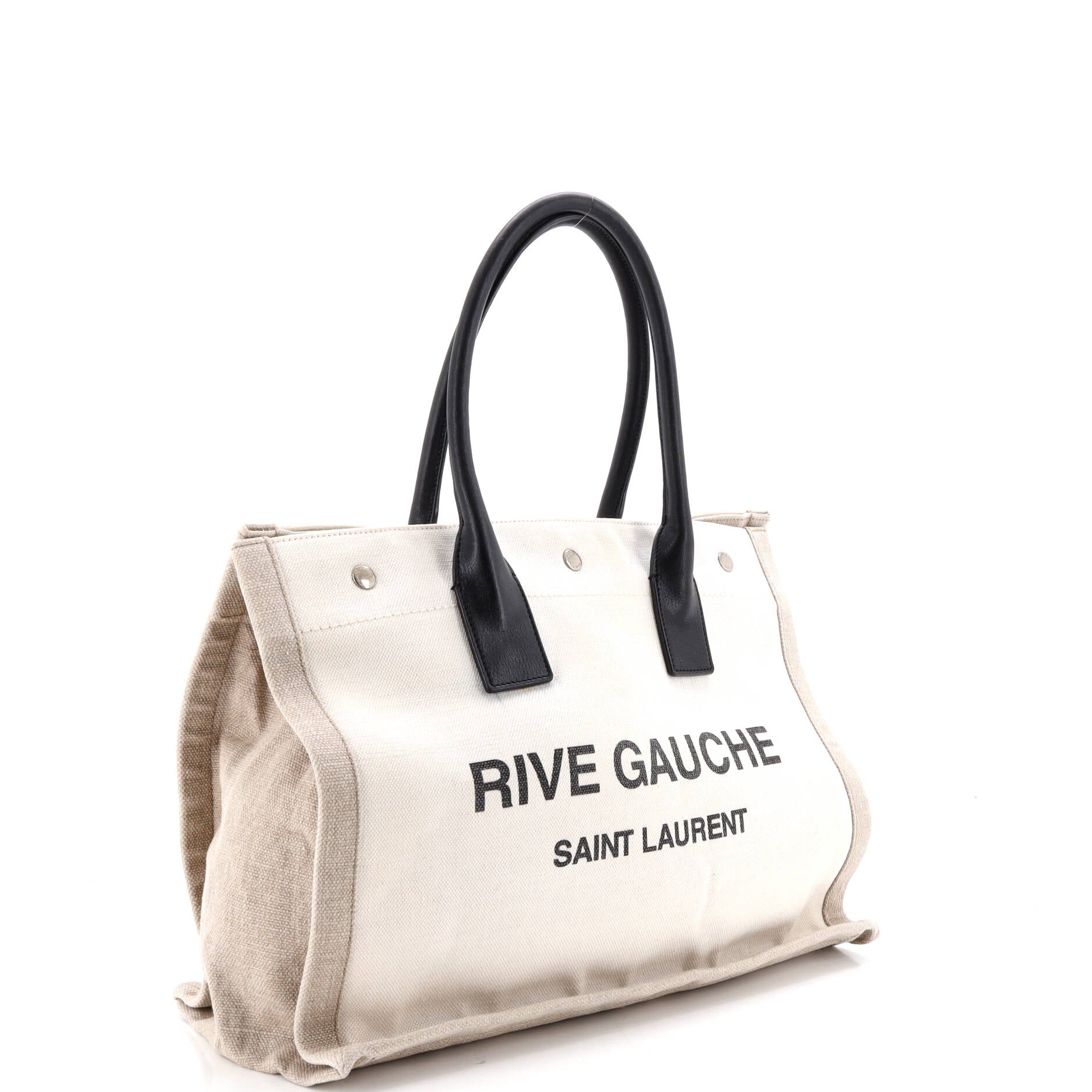 Rive Gauche Shopper Tote Canvas Small