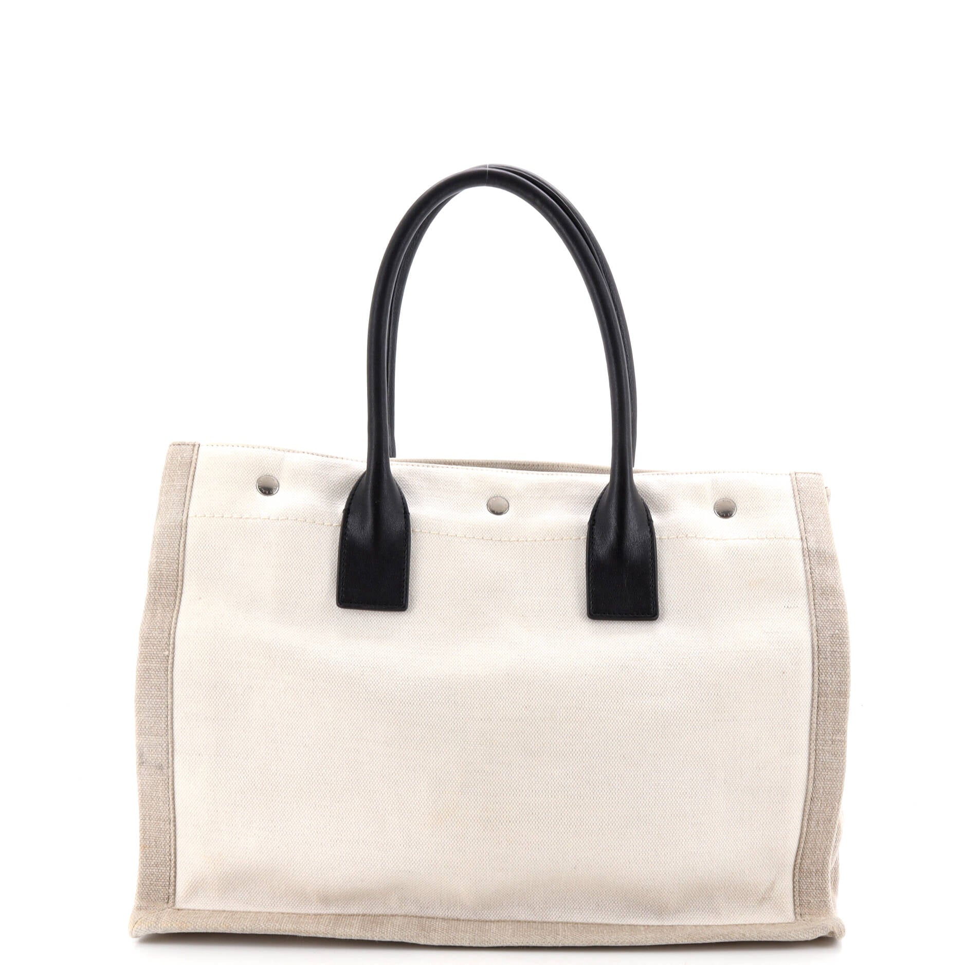 Rive Gauche Shopper Tote Canvas Small