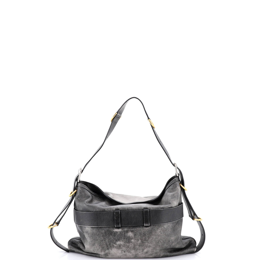Voyou Boyfriend Hobo Leather Medium