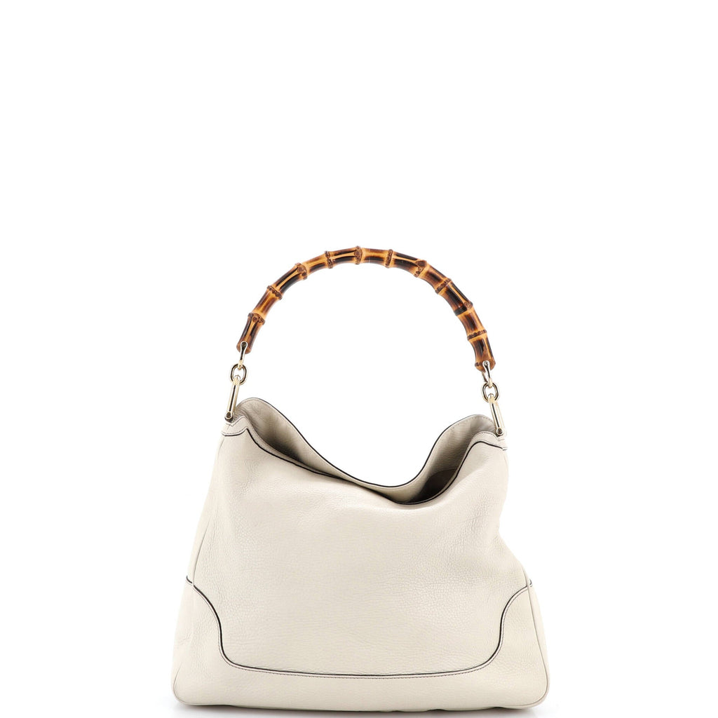 Diana Bamboo Shoulder Bag Leather Medium