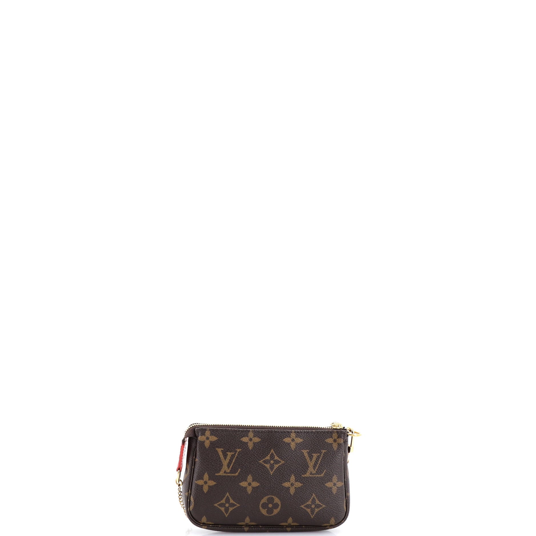 Pochette Accessoires Limited Edition Vivienne Xmas Monogram Canvas Mini