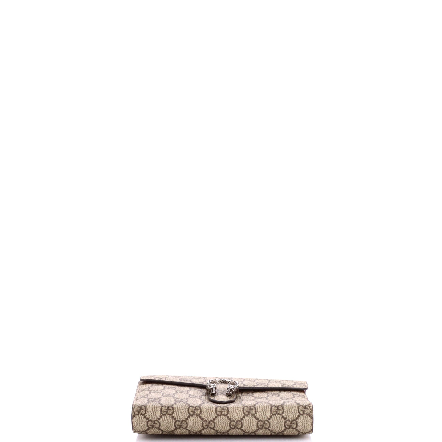 Dionysus Chain Wallet GG Coated Canvas Small