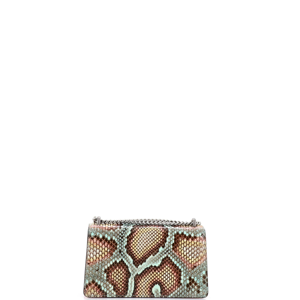 Dionysus Bag Python with Ostrich and Leather Small
