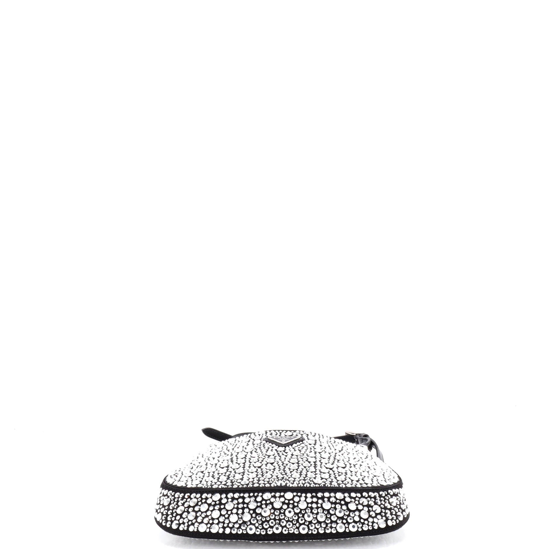 Cleo Shoulder Bag Crystal Embellished Satin Small