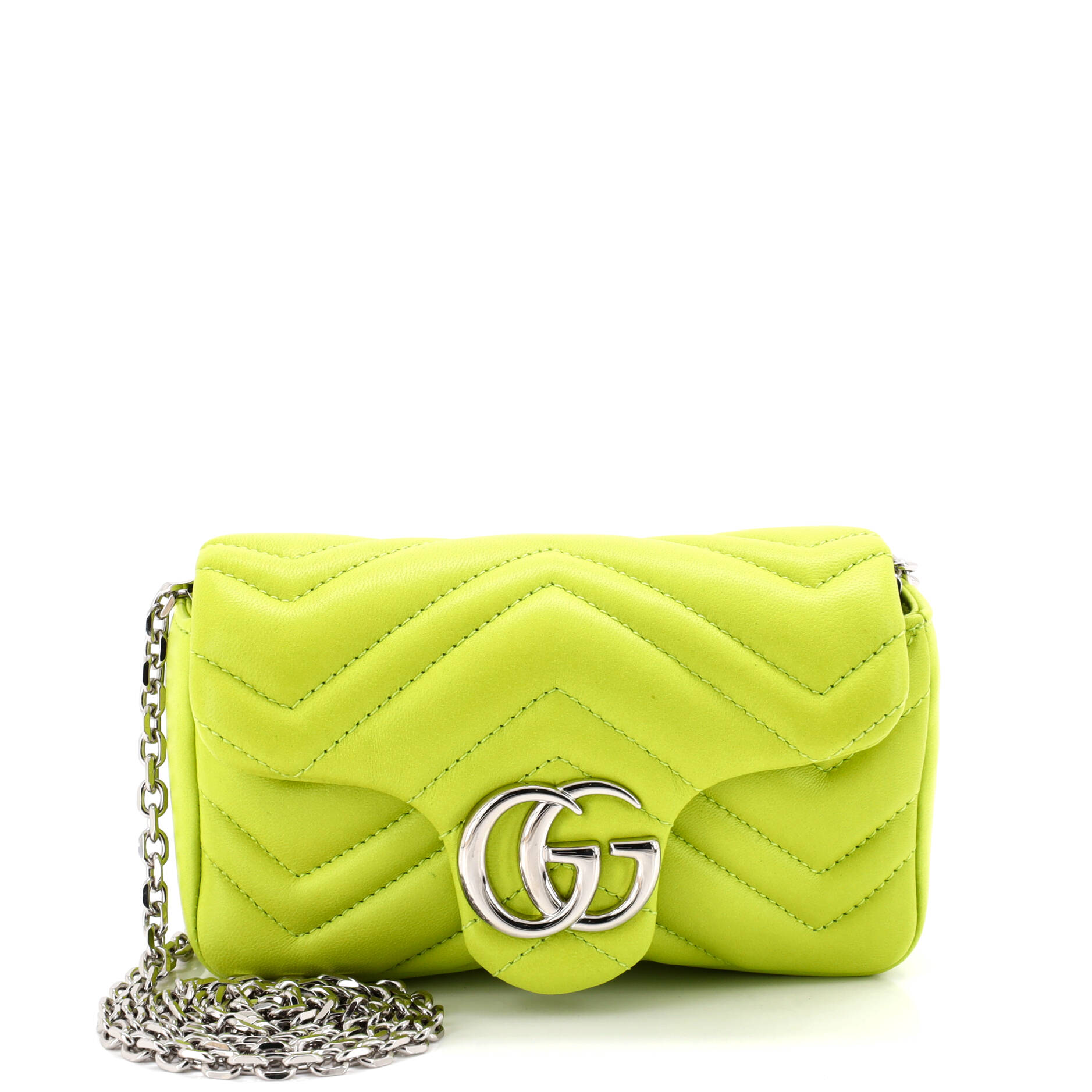 GG Marmont Flap Bag Matelasse Leather Super Mini