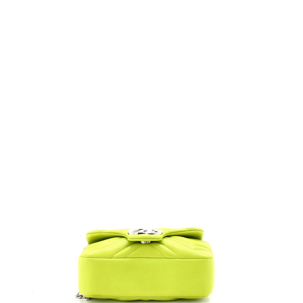 GG Marmont Flap Bag Matelasse Leather Super Mini