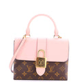 Locky Handbag Monogram Canvas with Leather BB