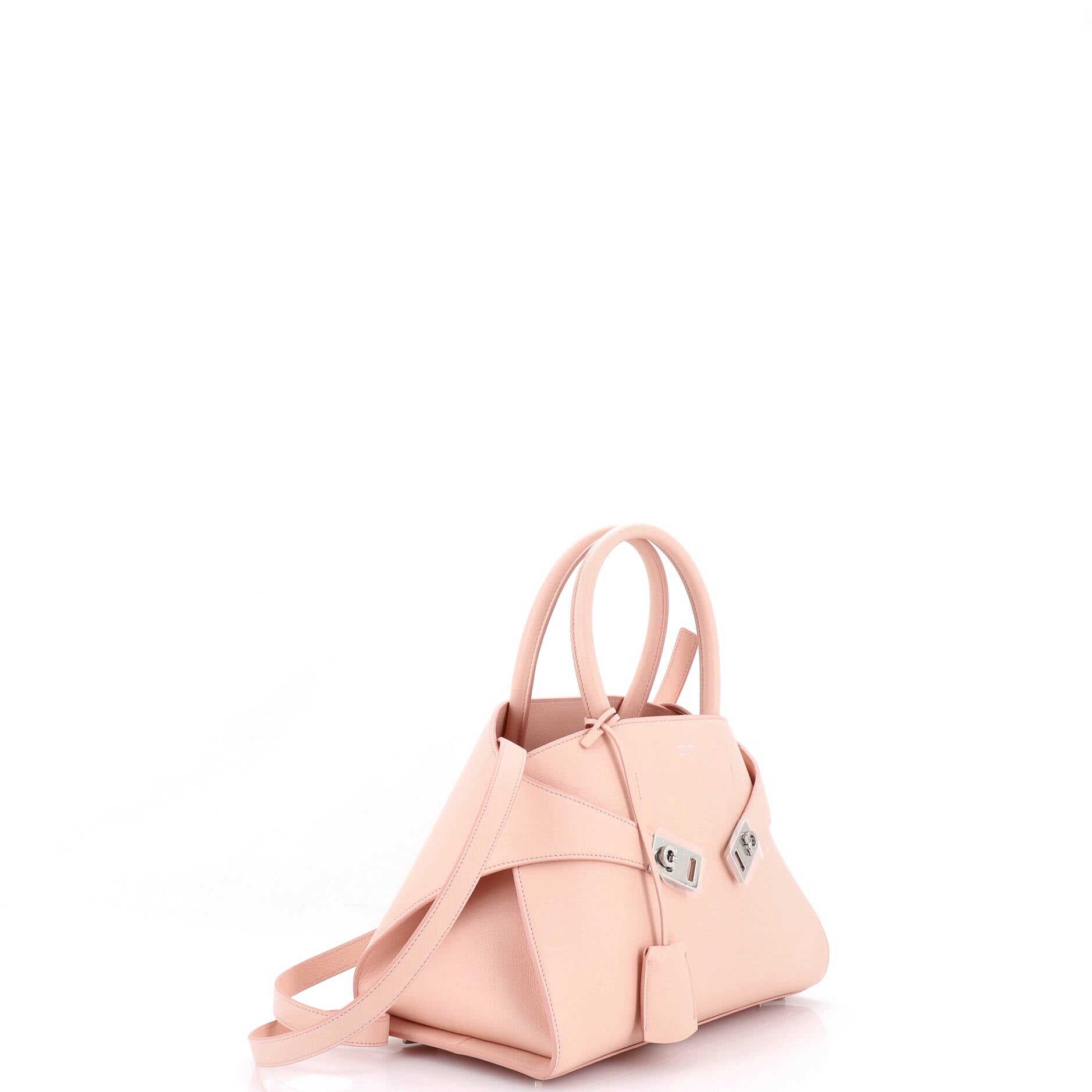 Hug Top Handle Bag Leather Small