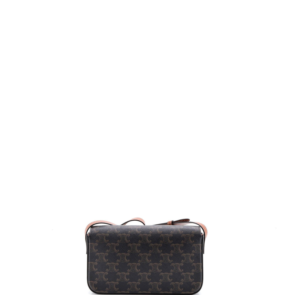 Triomphe East-West Shoulder Bag Triomphe Coated Canvas