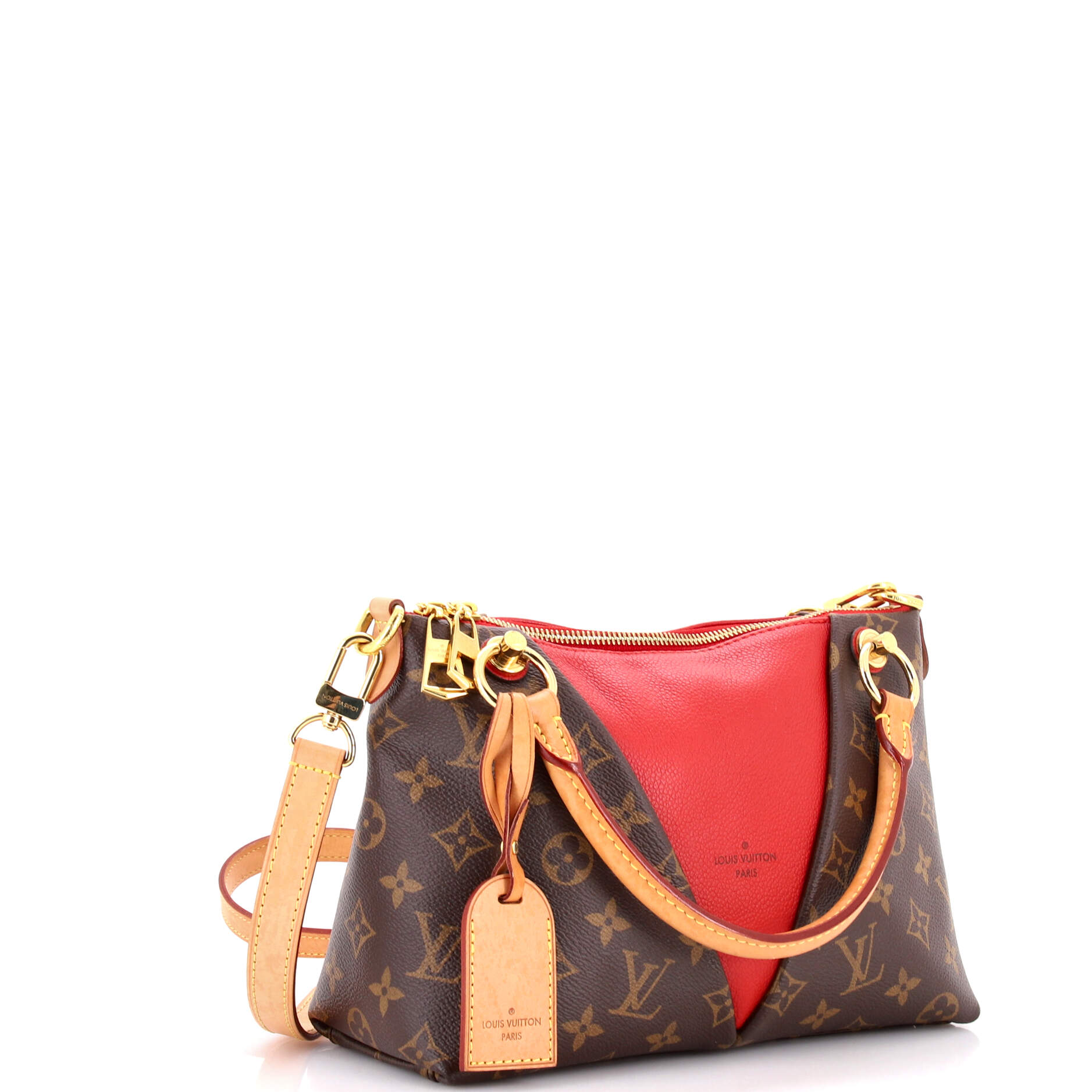 V Tote Monogram Canvas and Leather BB