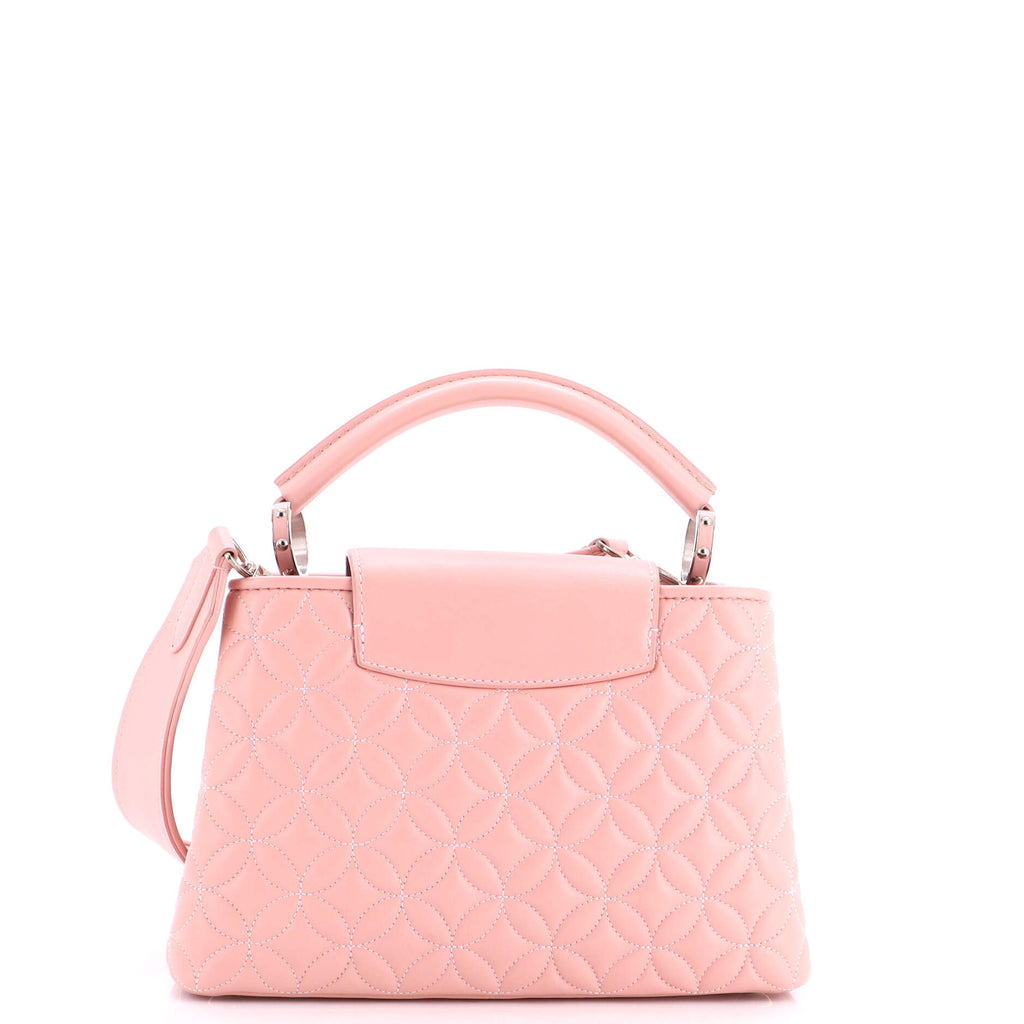 Capucines Bag Monogram Flower Quilted Lambskin BB