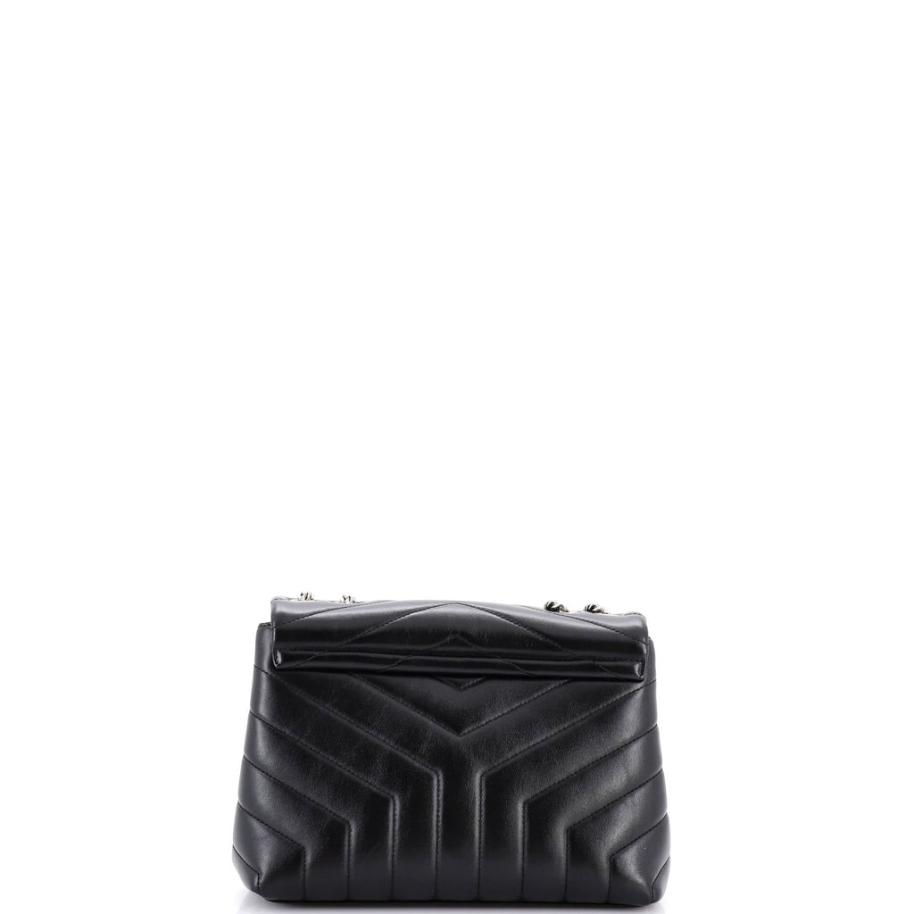 Loulou Shoulder Bag Matelasse Chevron Leather Small