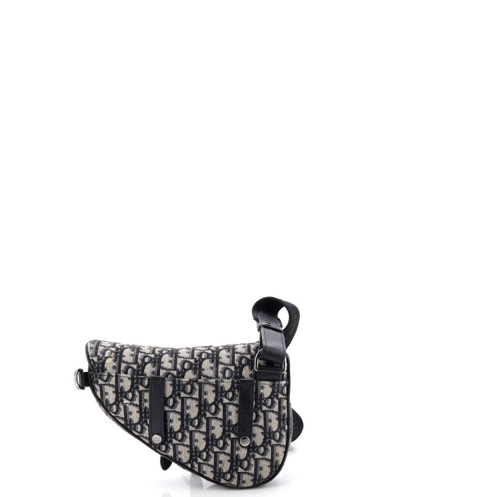 Saddle Crossbody Bag Oblique Canvas Mini