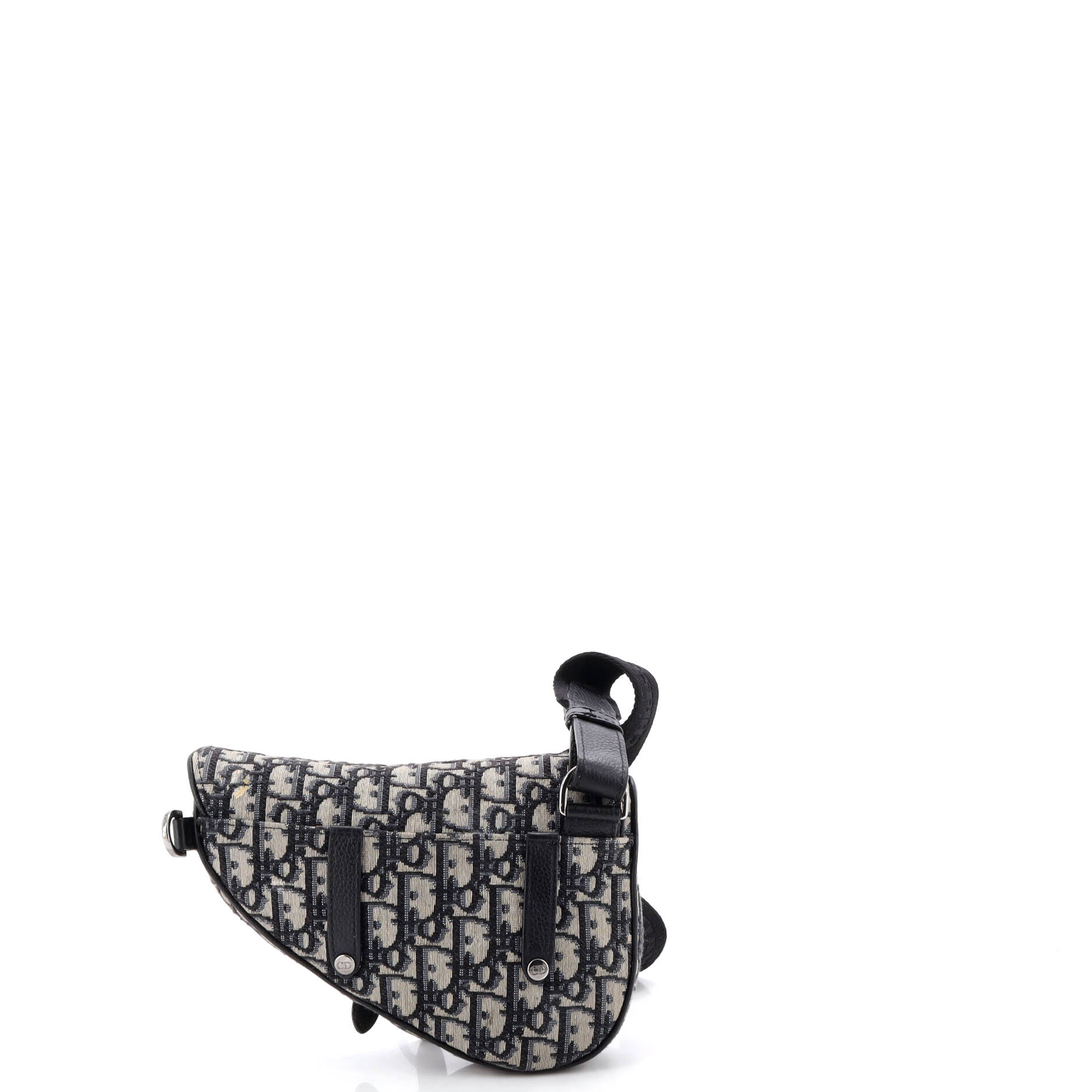 Saddle Crossbody Bag Oblique Canvas Mini
