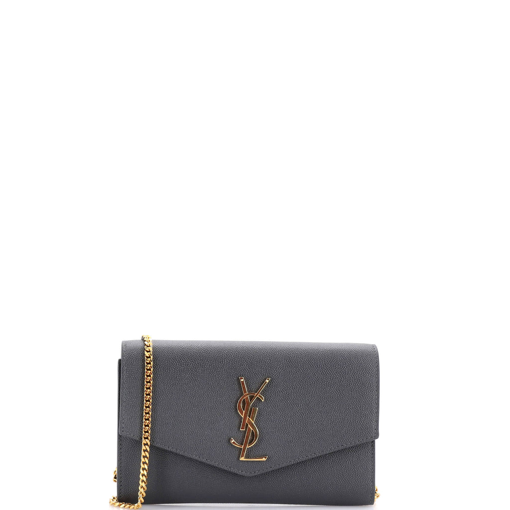 Uptown Chain Wallet Leather