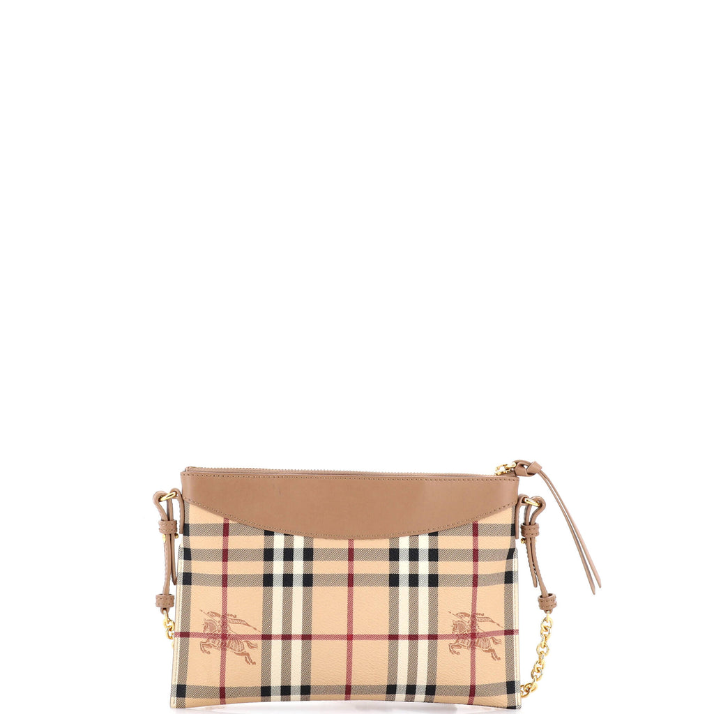 Peyton Crossbody Bag Haymarket Coated Canvas
