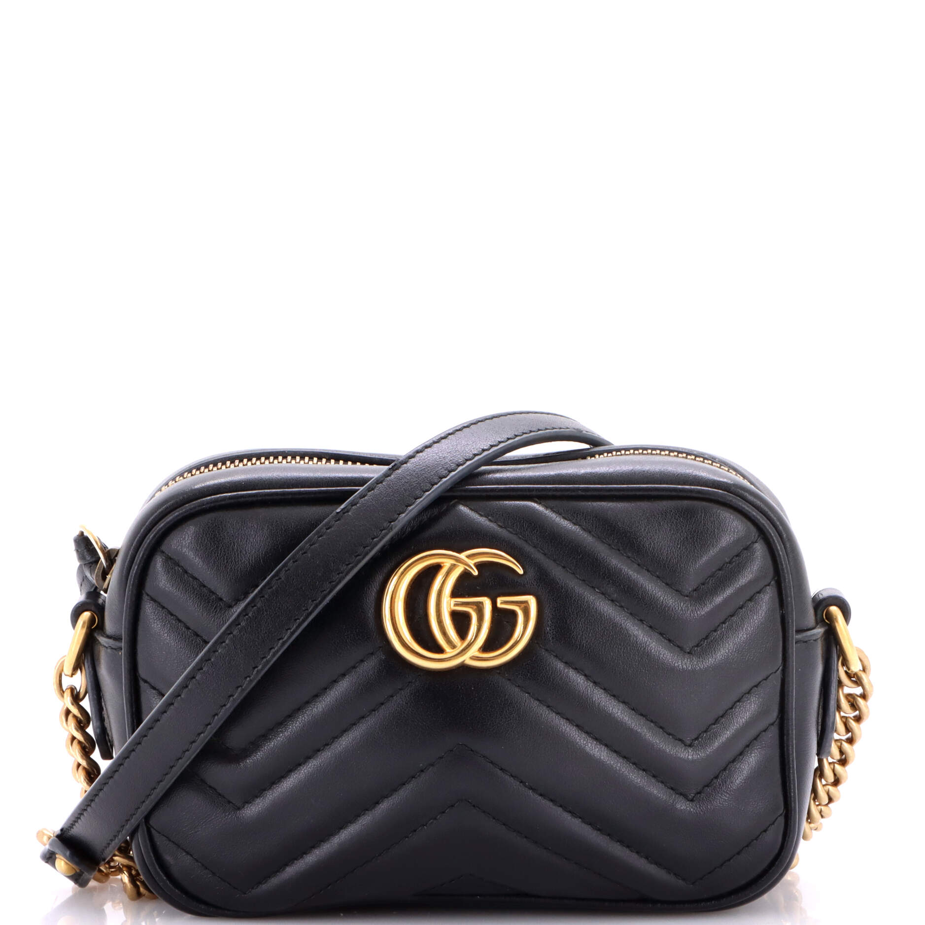 GG Marmont Shoulder Bag Matelasse Leather Mini
