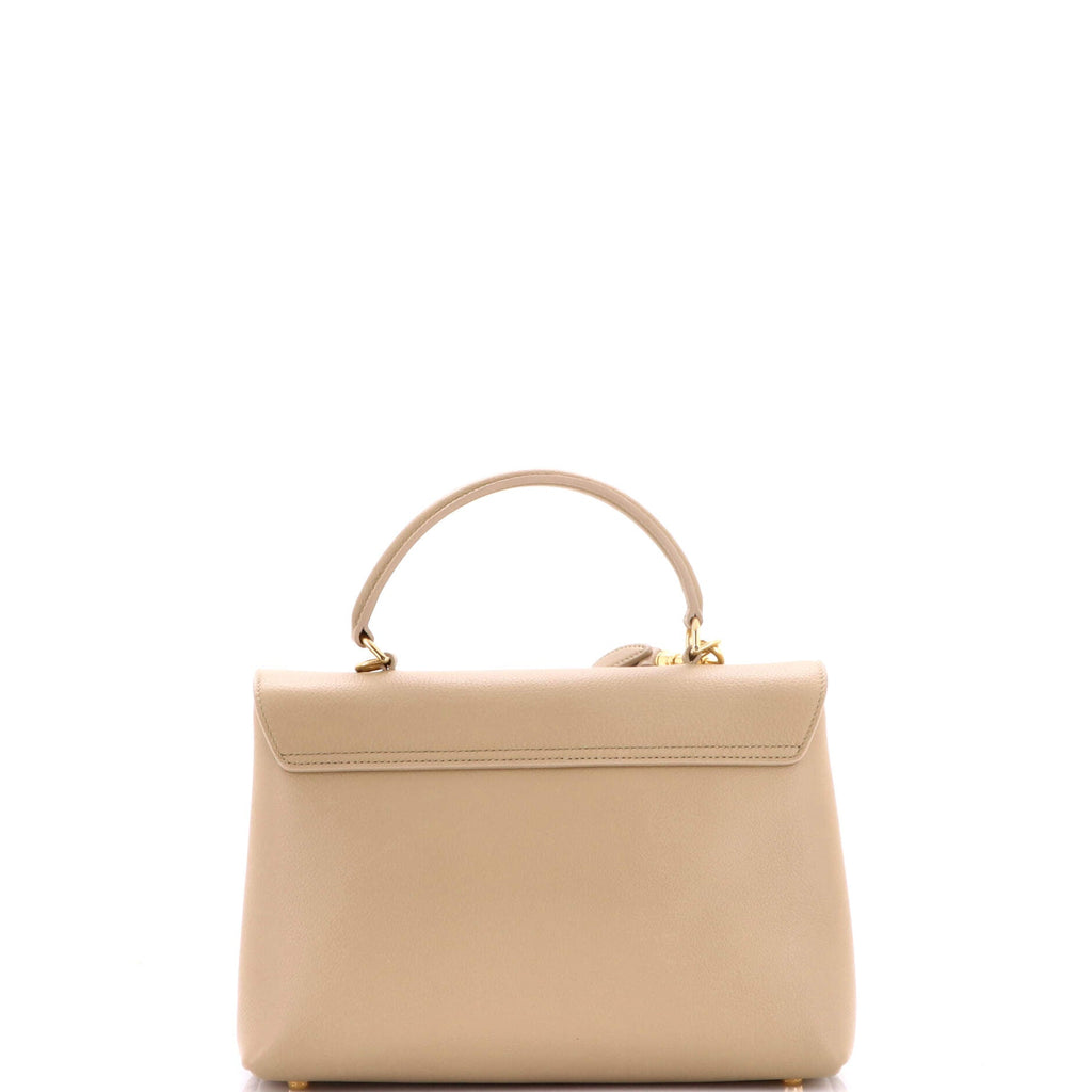 Nino Top Handle Bag Leather Medium