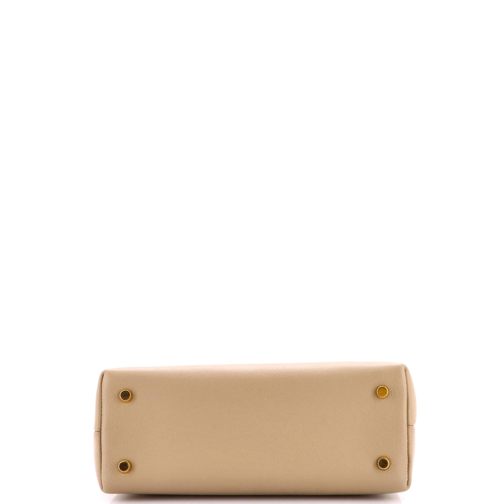 Nino Top Handle Bag Leather Medium