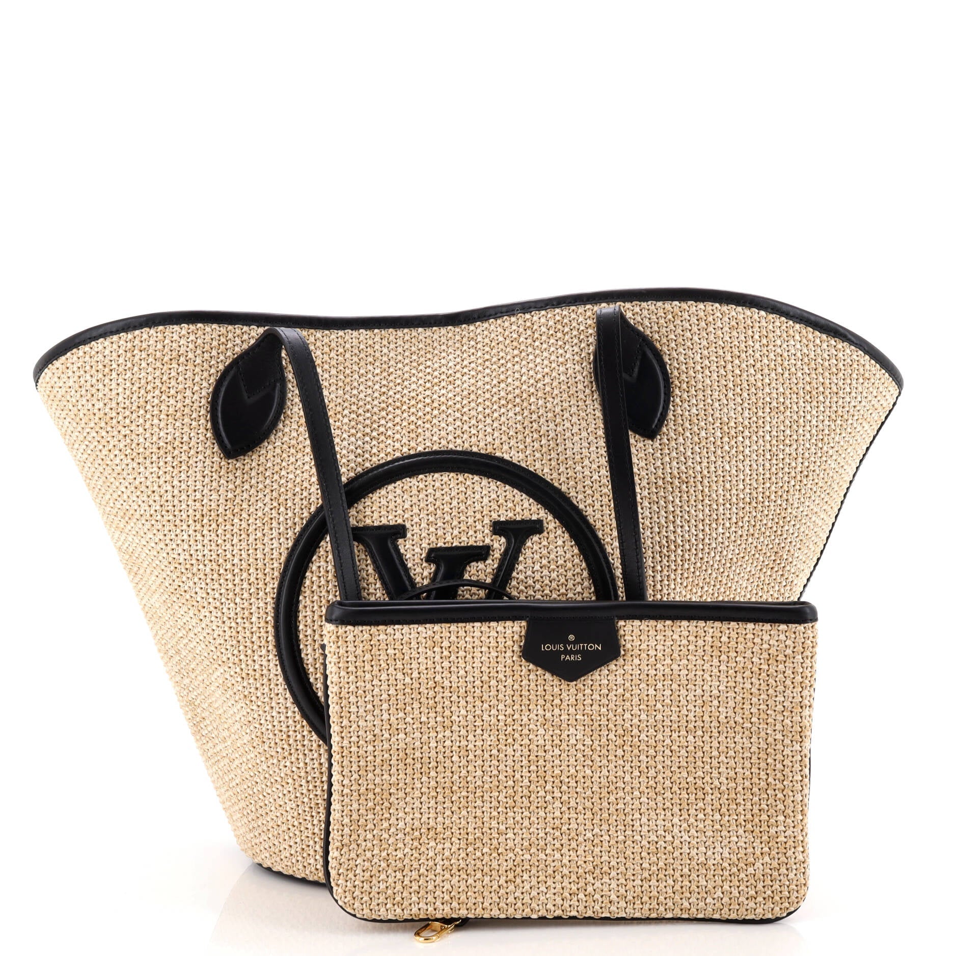 Saint Jacques NM Handbag Raffia and Leather