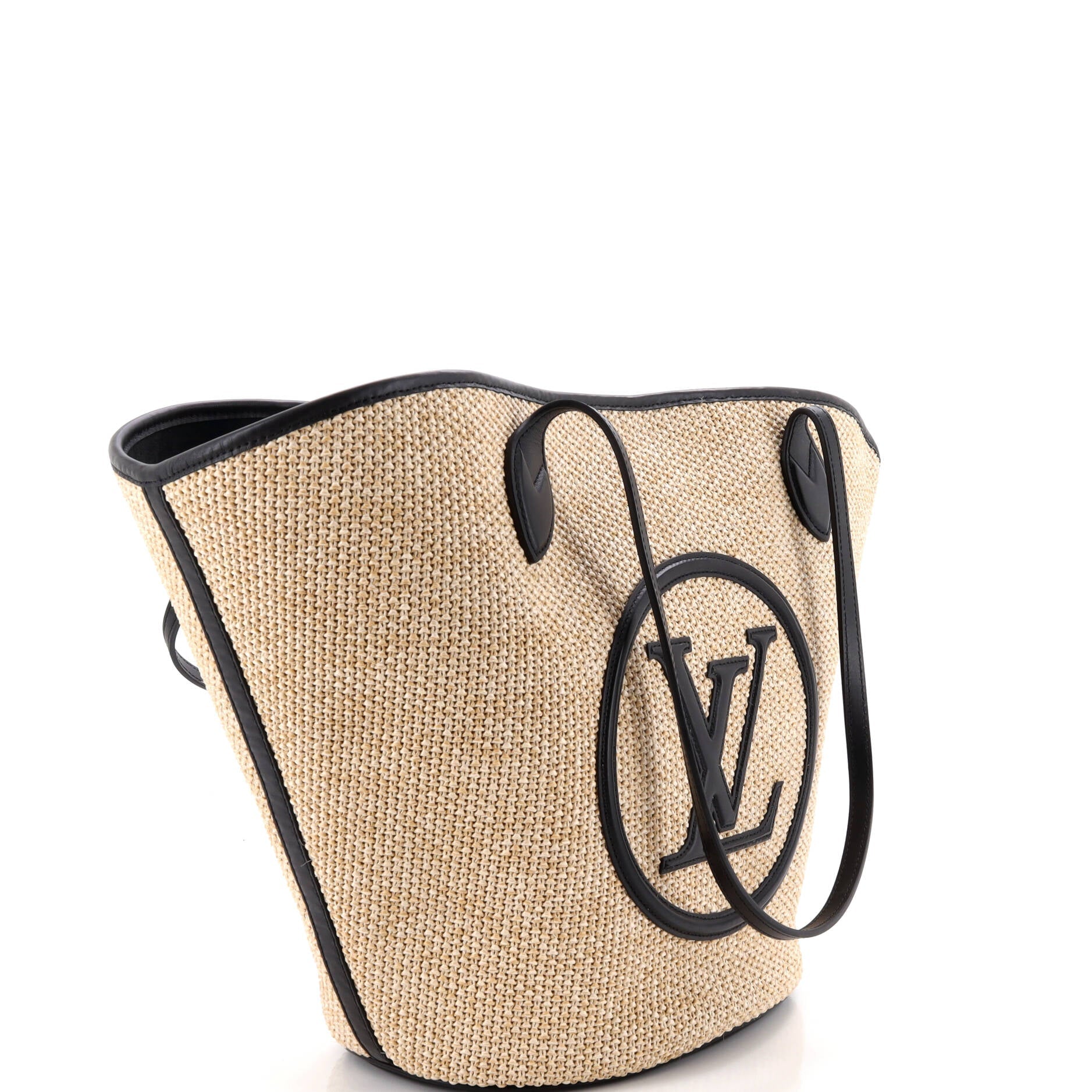 Saint Jacques NM Handbag Raffia and Leather
